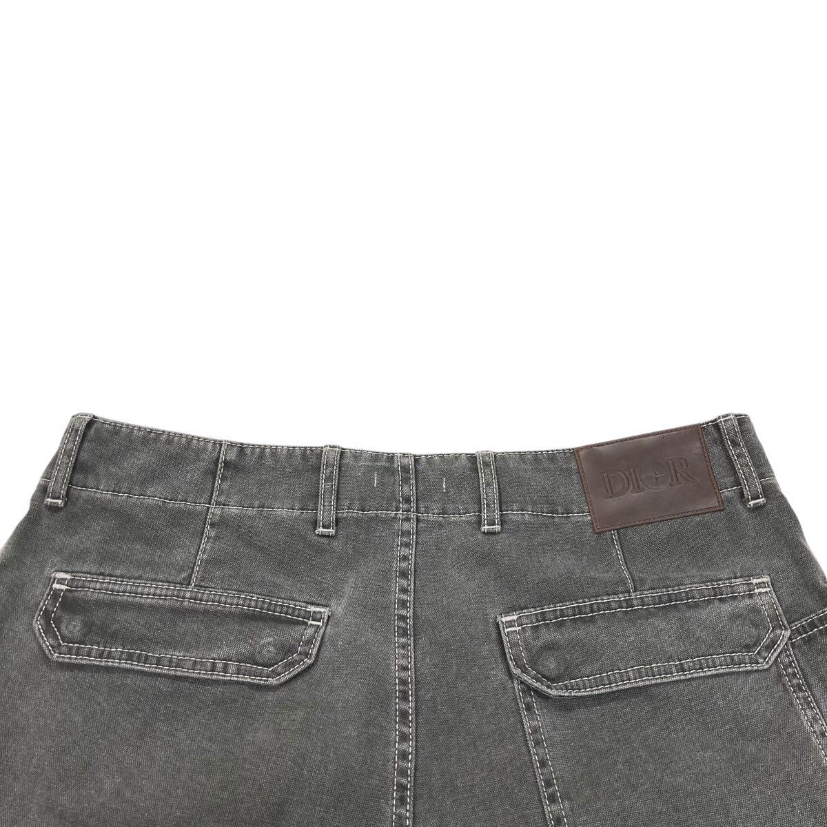 ディオールデニム　グレー Cannage Carpenter Jeans Gray Cotton Twill | DIOR