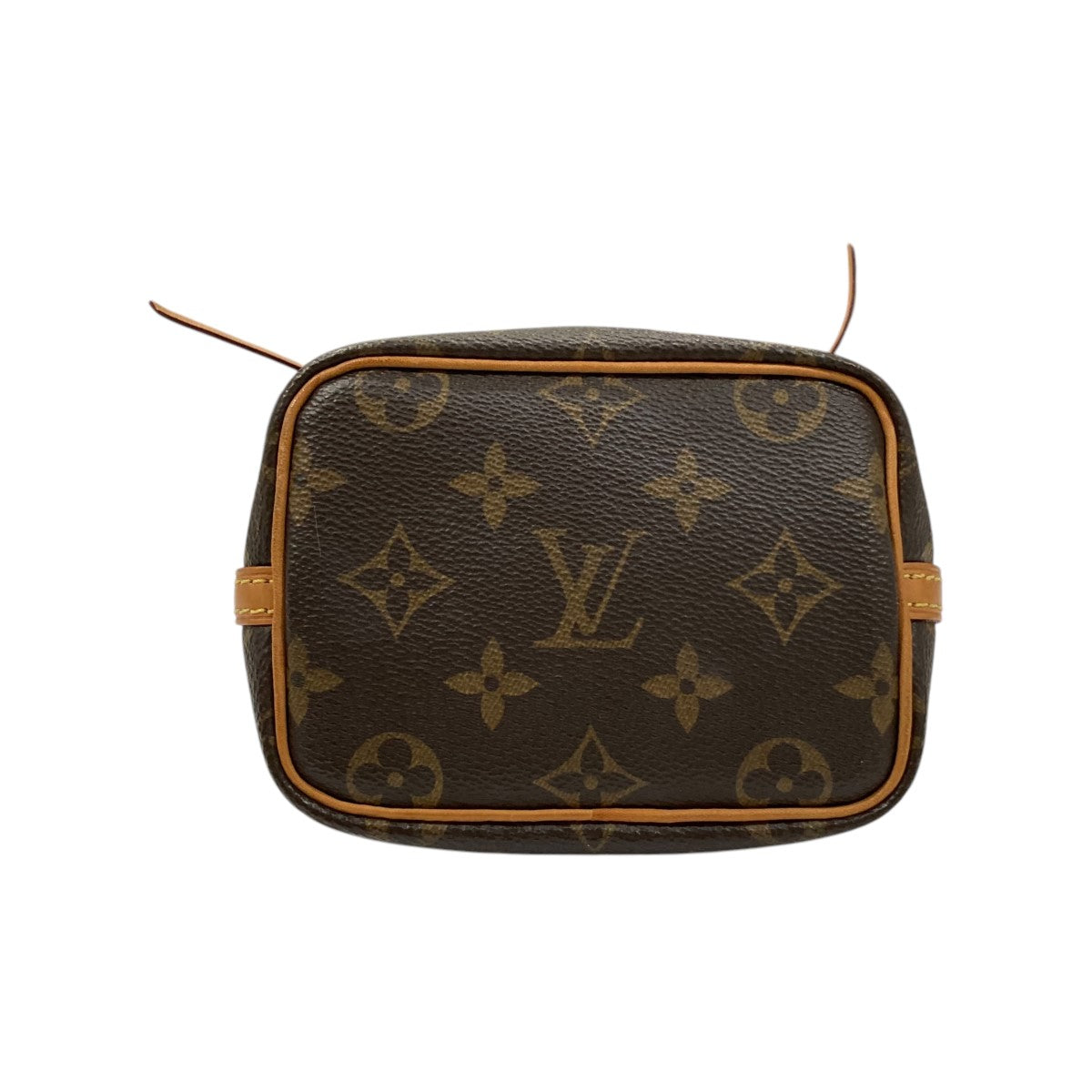 Louis Vuitton モノグラム ショルダーバッグ グレー　ナノノエ ルイ・ヴィトン25年春バッグ“バイカラー”モノグラム・レザーの