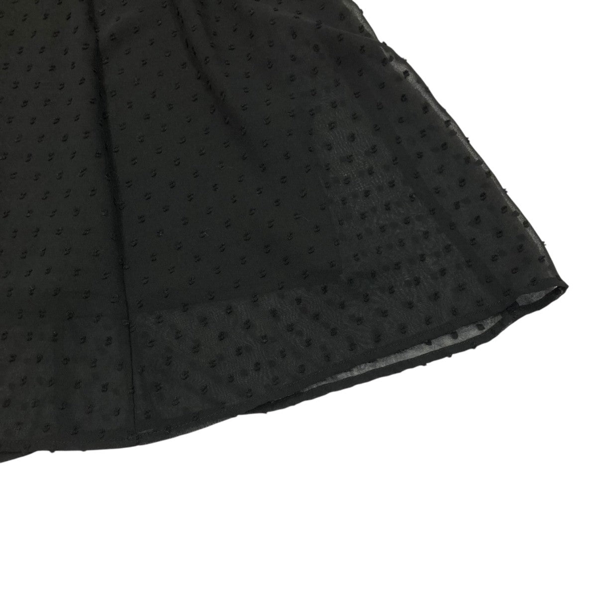 CLANE(クラネ) DOT CUT JAQUARD ONE PIECE ドットジャガードワンピース