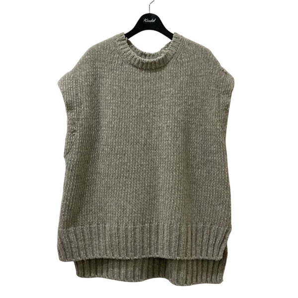 ATON(エイトン) ニットベストKR AG NW,0812 KR AG NW,0812 グレー