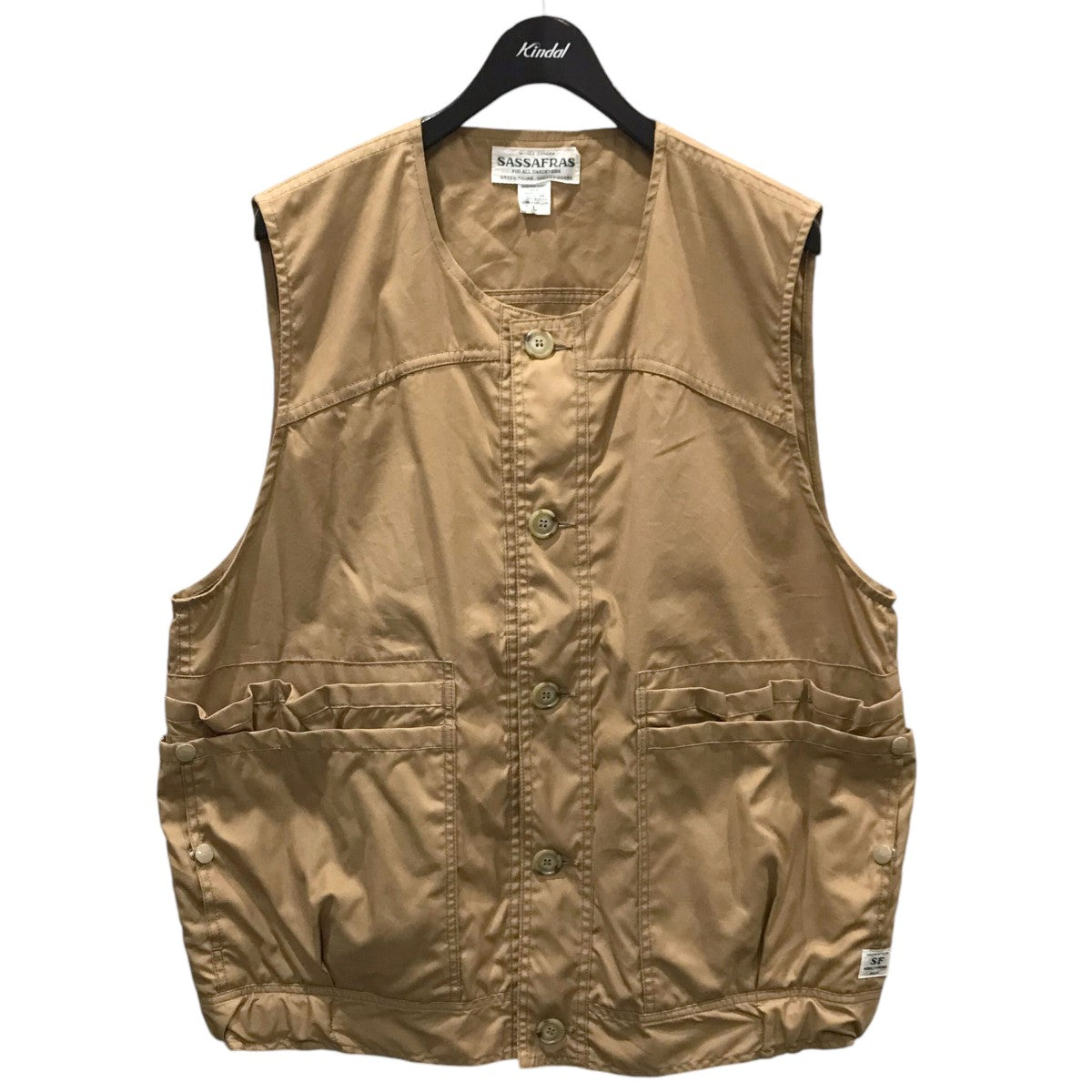 SASSAFRAS / ササフラス Cultivator Vest - P/C Weather 20241119