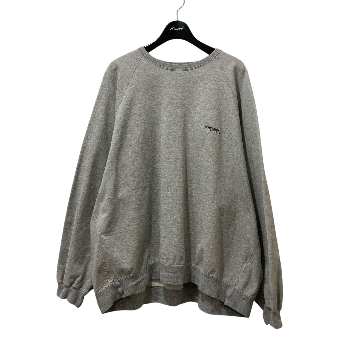 FUTUR for Compact Terry Crew Neck Green BirdオーバーサイズクルーネックスウェットGU214-70029