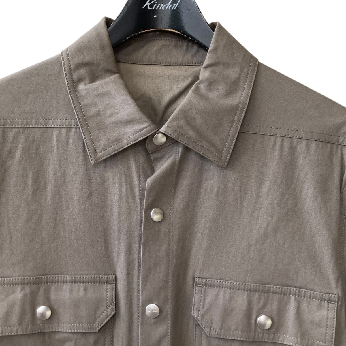 RICK OWENS(リックオウエンス) 21SSOUTER SHIRTワークシャツ