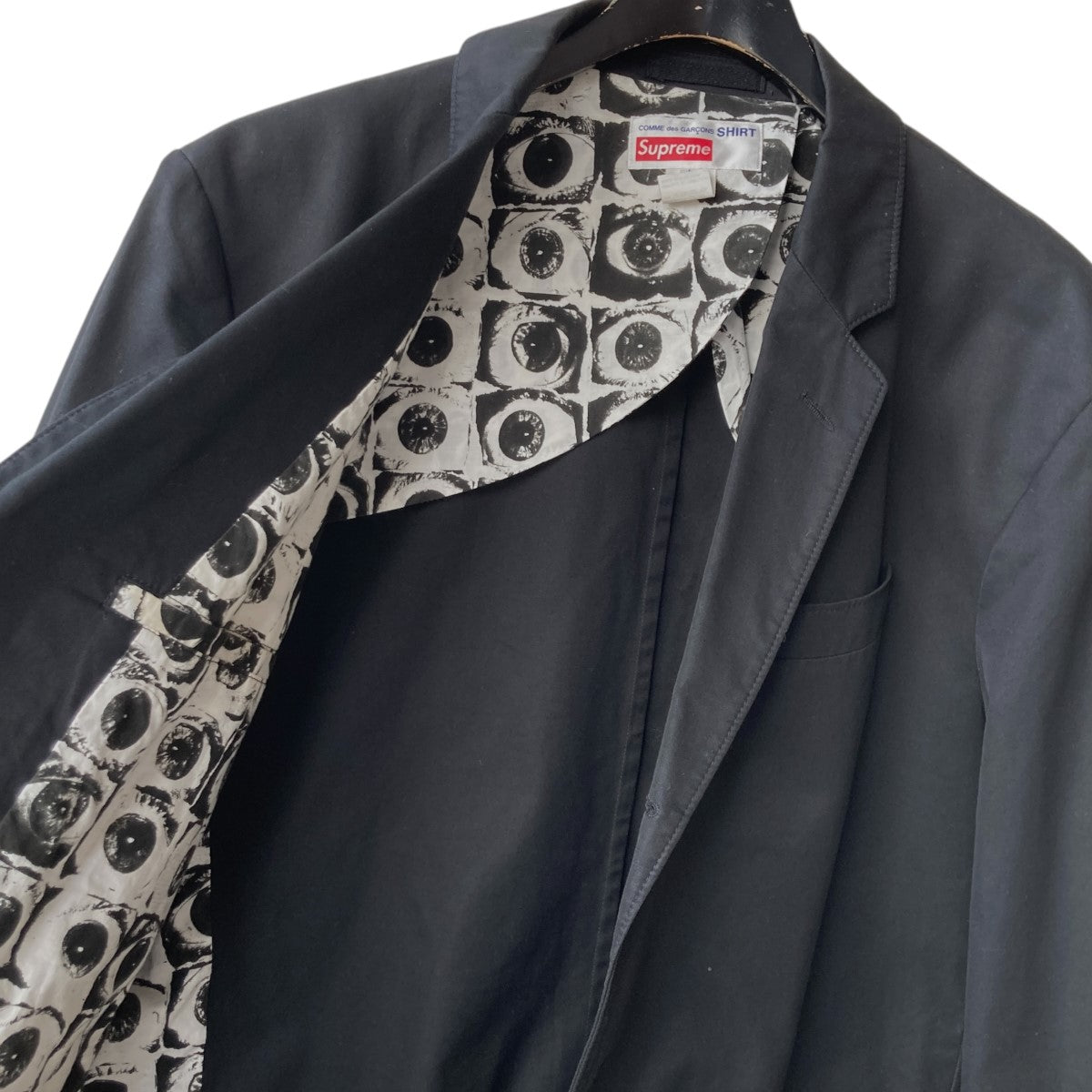 Garçons Shirt Suit Supreme Supreme Comme Des Garcons Suit eyes