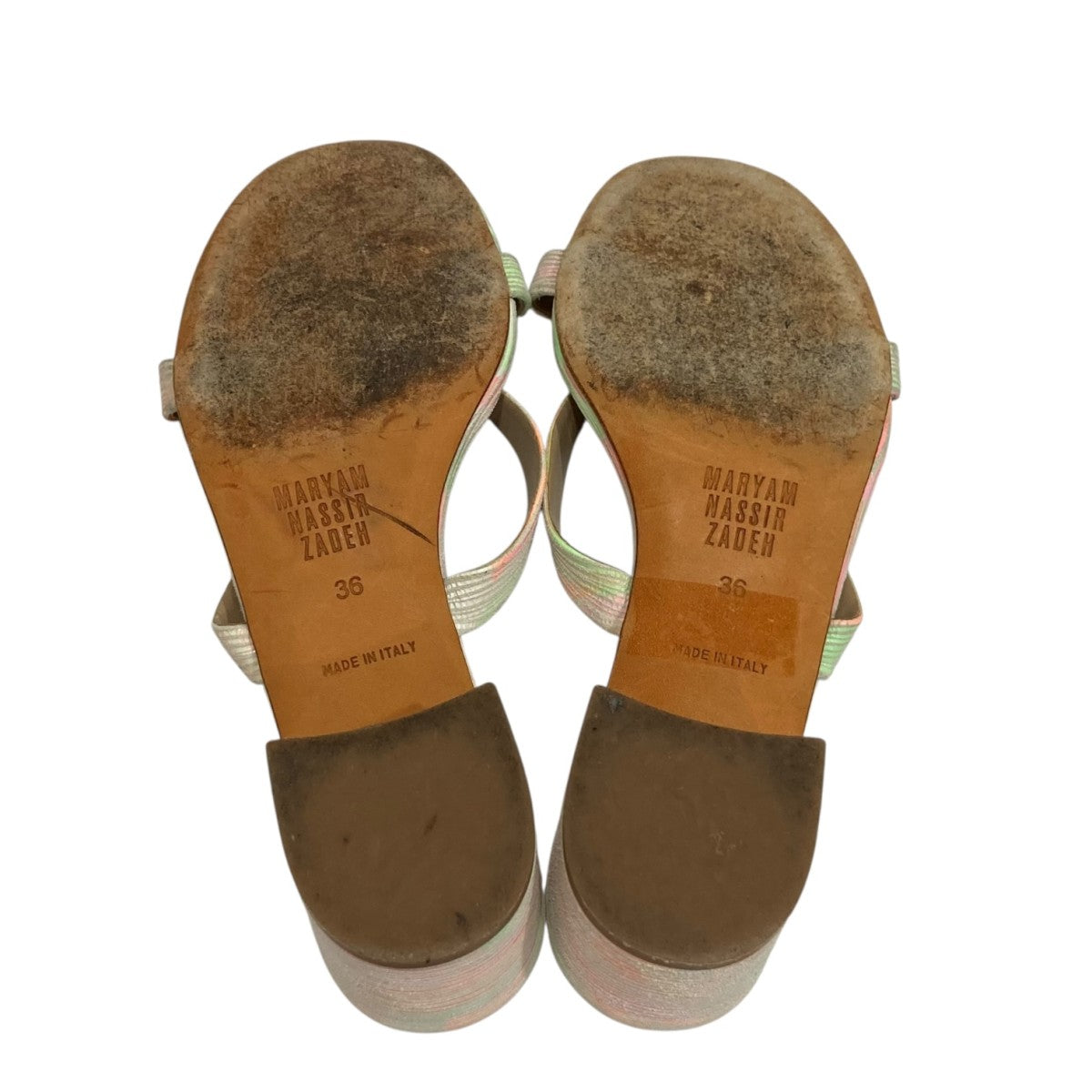 マリアムナッシアーザデー MARYAM NASSIR ZADEH サンダル36