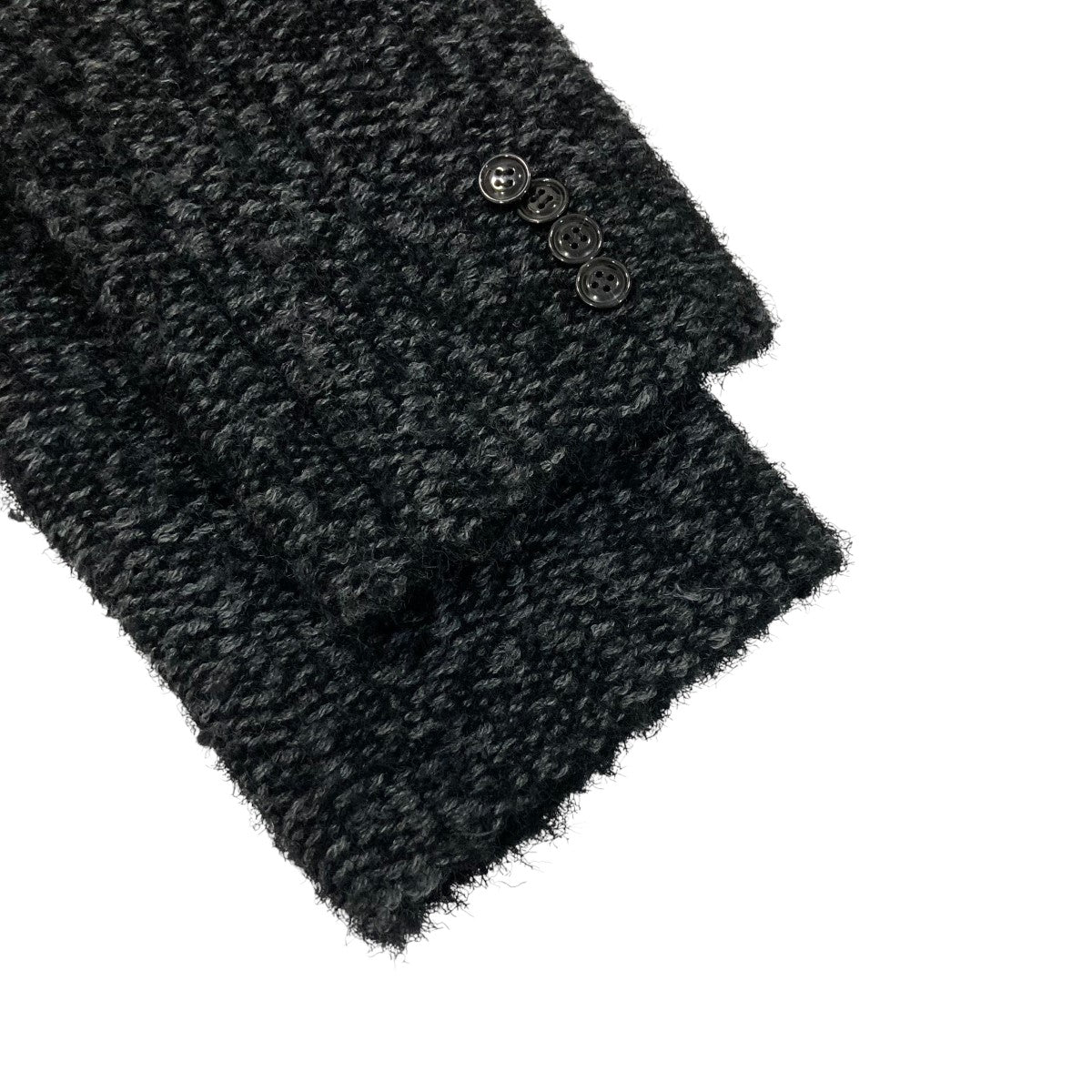 Kota Gushiken Knitted Tweed-Ish Jacketニットジャケット 古着・中古-4枚目のアイテム画像
