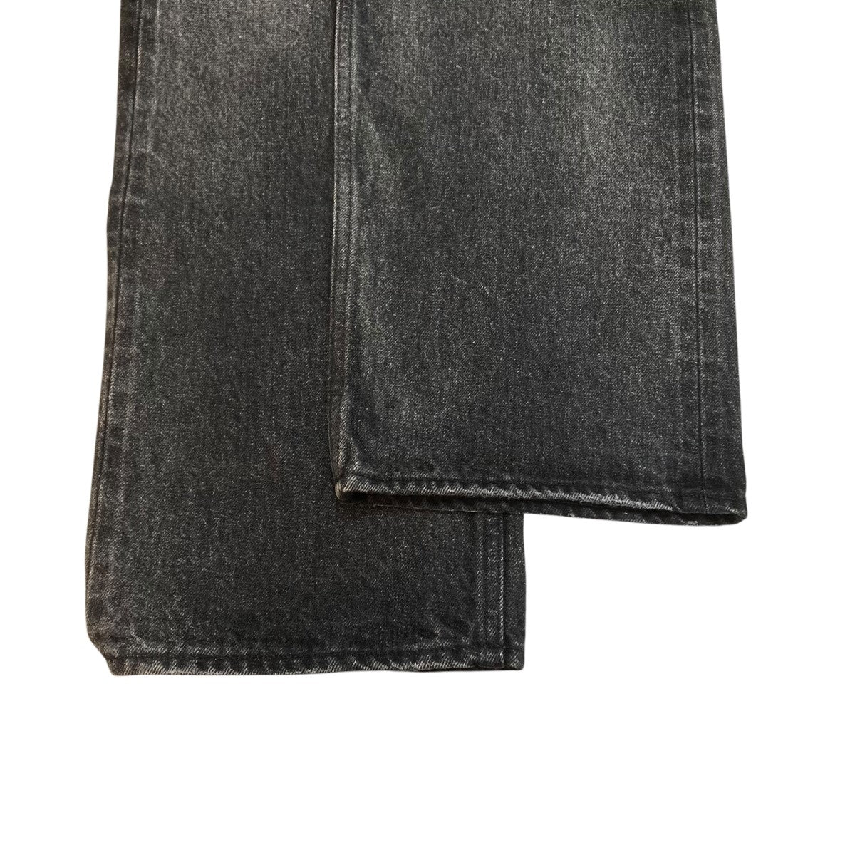 AURALEE 24AW DENIM WIDE PANTS BLACK デニム AURALEE SELVEDGE FADED HEAVY DENIM WIDE PANTS A24AP02DH