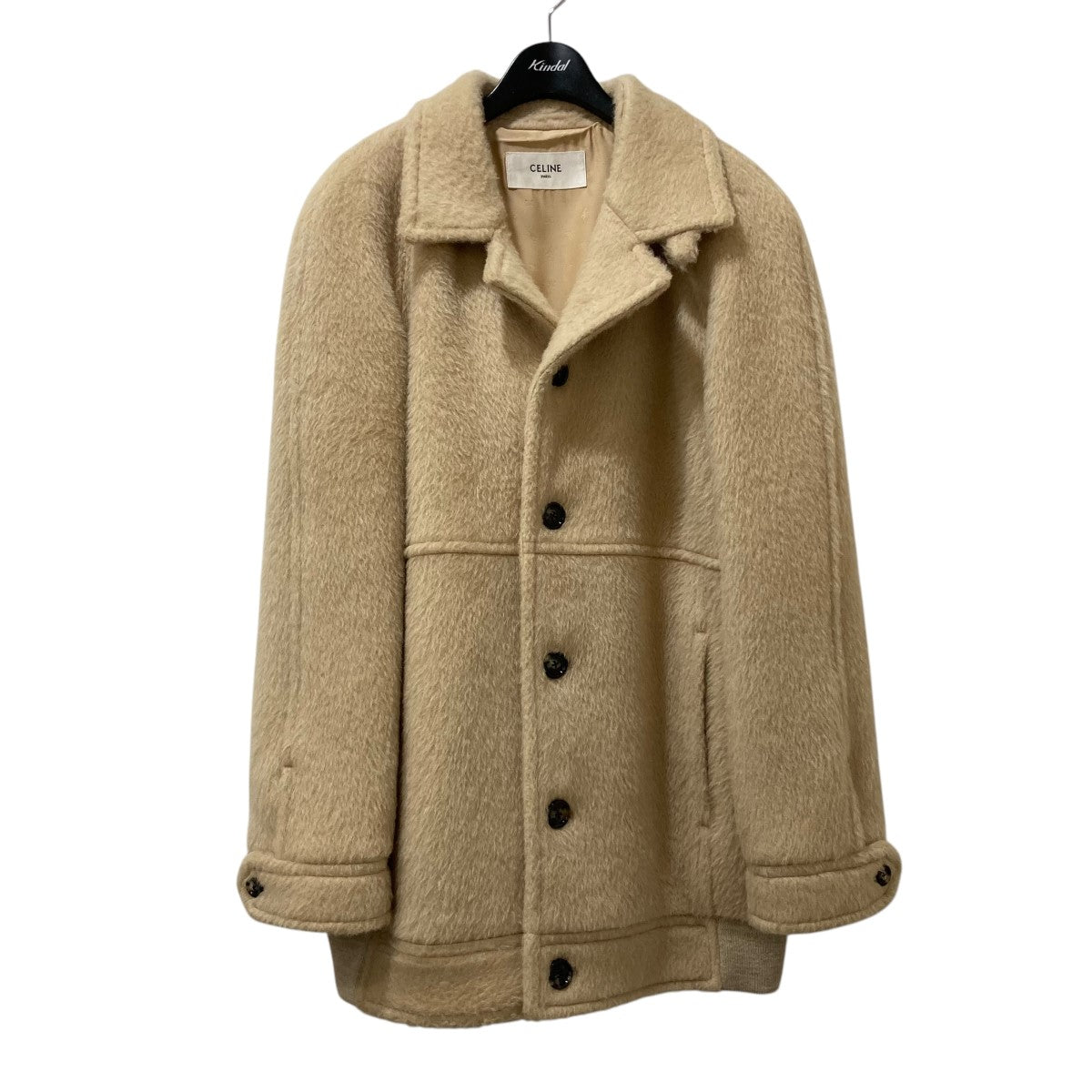 CELINE(セリーヌ) ファーショートコート2M07A051P 2M07A051P ベージュ