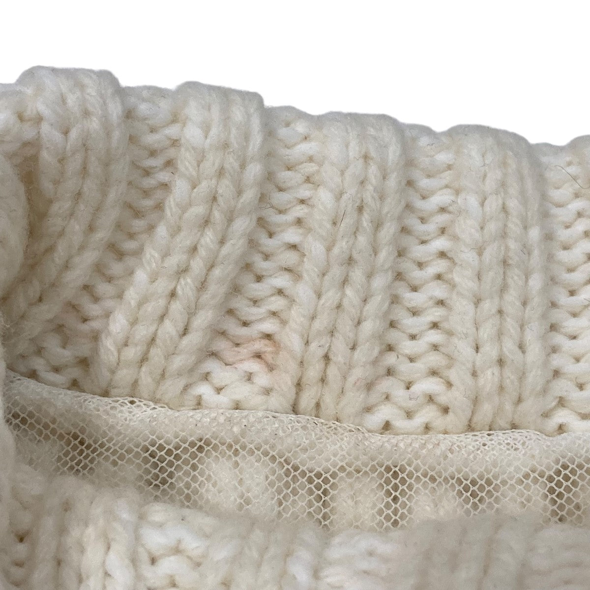 sacai シフォンミックスニットワンピース24-07501 古着・中古-6枚目のアイテム画像