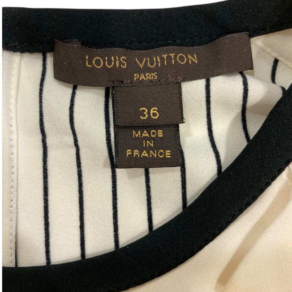 LOUIS VUITTON ノースリーブ レディース ルイヴィトン 中古　古着 LOUIS VUITTON - LOUIS VUITTON ルイヴィトン ノースリーブ XS