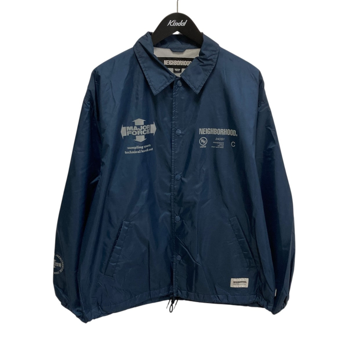 つ*き様 NEIGHBORHOOD コーチジャケット Mサイズ NEIGHBORHOOD(ネイバーフッド) NH X MAJOR FORCE ． WINDBREAKER