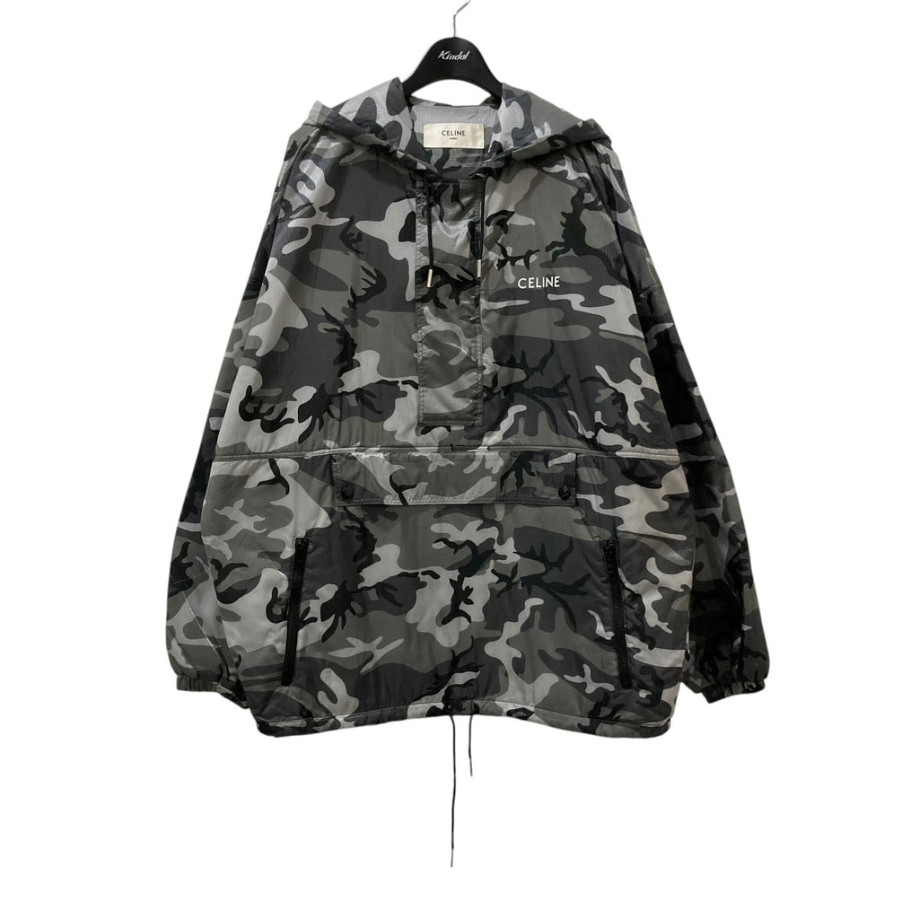 CELINE(セリーヌ) カモフラ柄ハーフジップナイロンジャケット2W732153Q  