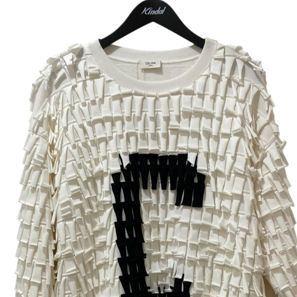 CELINE(セリーヌ) C ロゴ フリンジ スウェット2Y912670Q 2Y912670Q