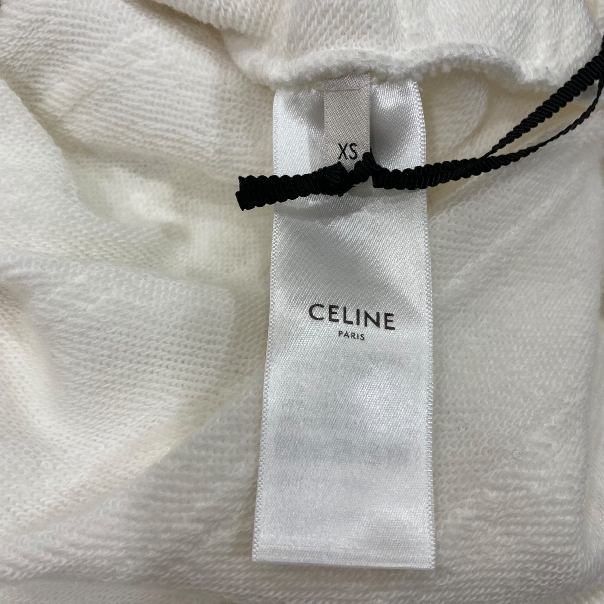 CELINE PARIS ロゴスウェット アイボリー CELINE PARIS ロゴスウェット