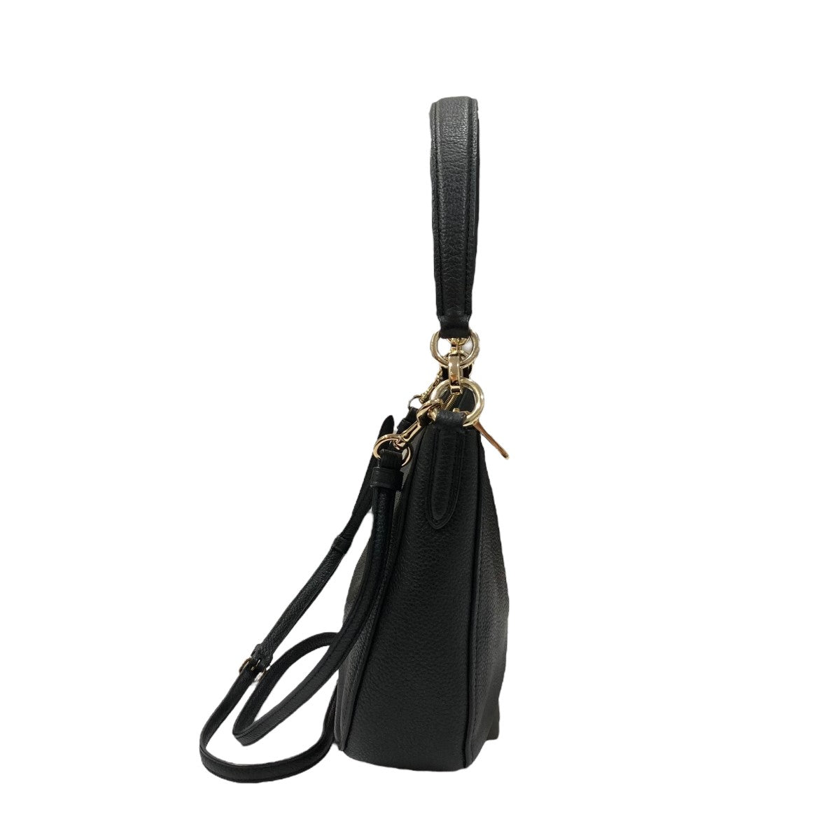 COACH コーチ チェルシー ２WAYワンショルダーショルダー56819 黒 COACH コーチ 56819 チェルシー クロスボディ バッグ ブラック