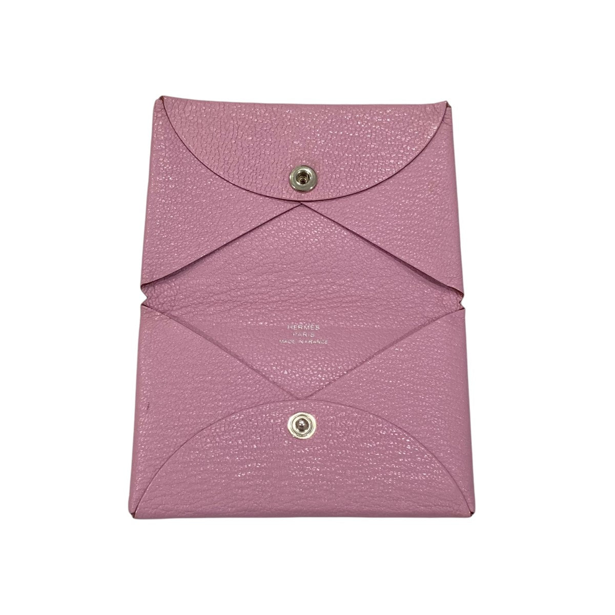 HERMES 古着・中古 エルメスのカルヴィ シェーブル 名刺入れです。