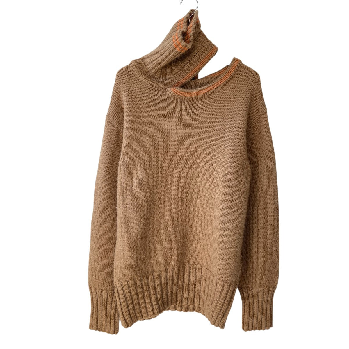Y． PROJECT DOUBLE NECK OVERSIZED SWEATERニットセーター 古着・中古-1枚目のアイテム画像