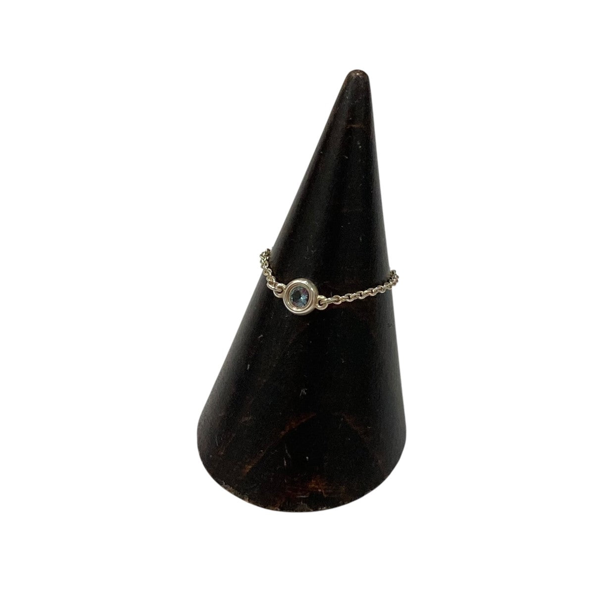 Tiffany ＆ Co． 古着・中古 ティファニーのバイザヤードチェーンリングです。