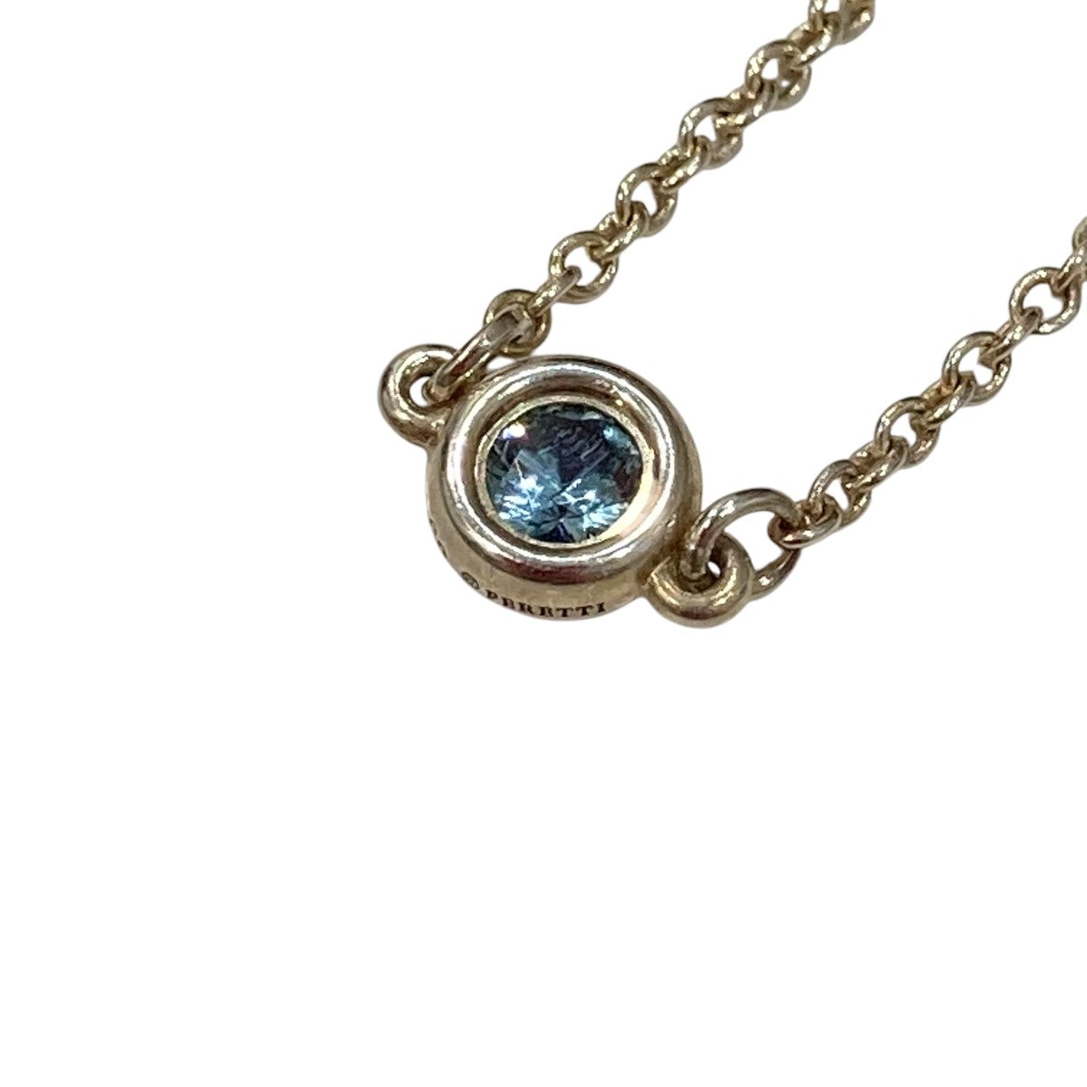 Tiffany ＆ Co． 古着・中古 ティファニーのバイザヤードチェーンリングです。