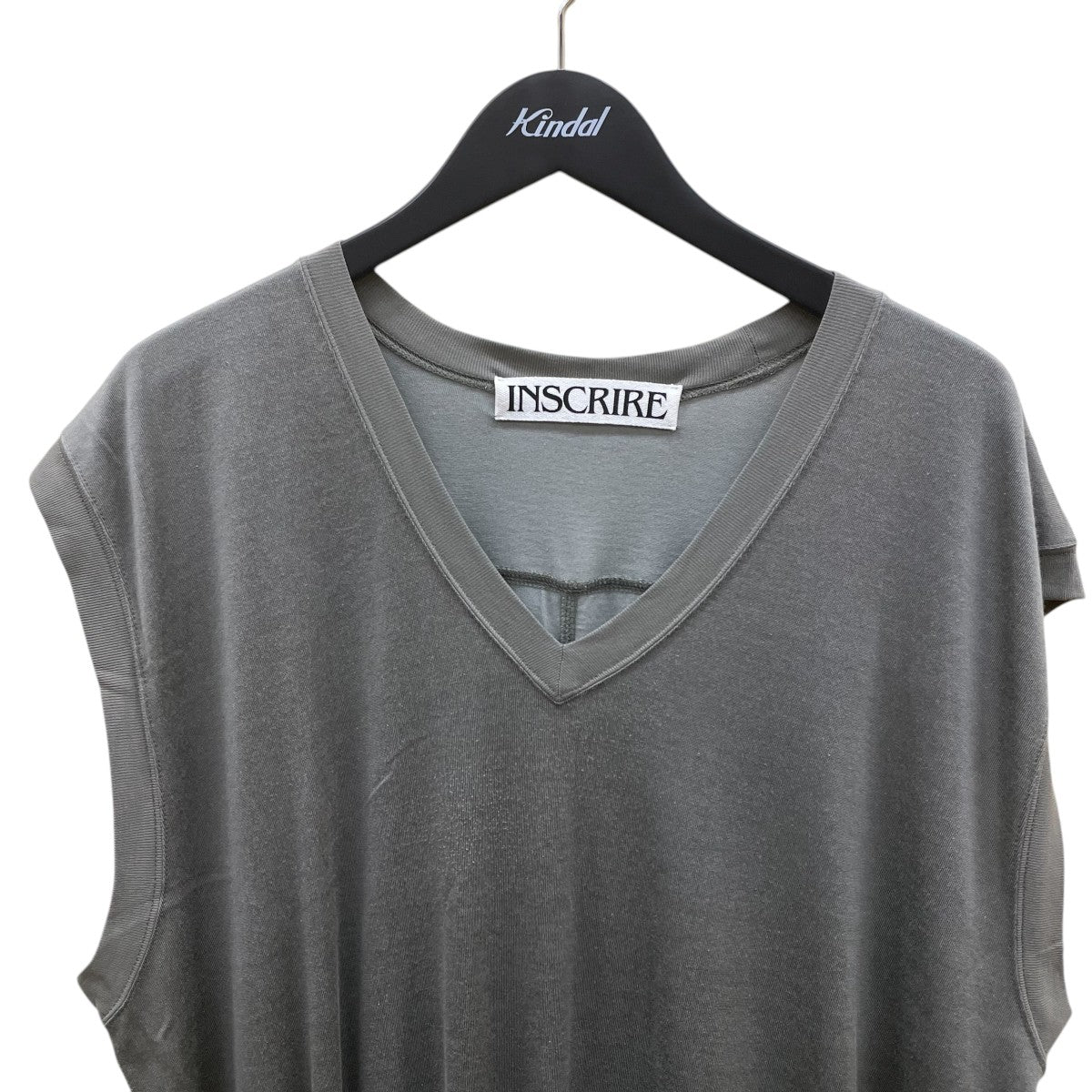 INSCRIRE(アンスクリア) ノースリーブワンピースI21SS-CUT12