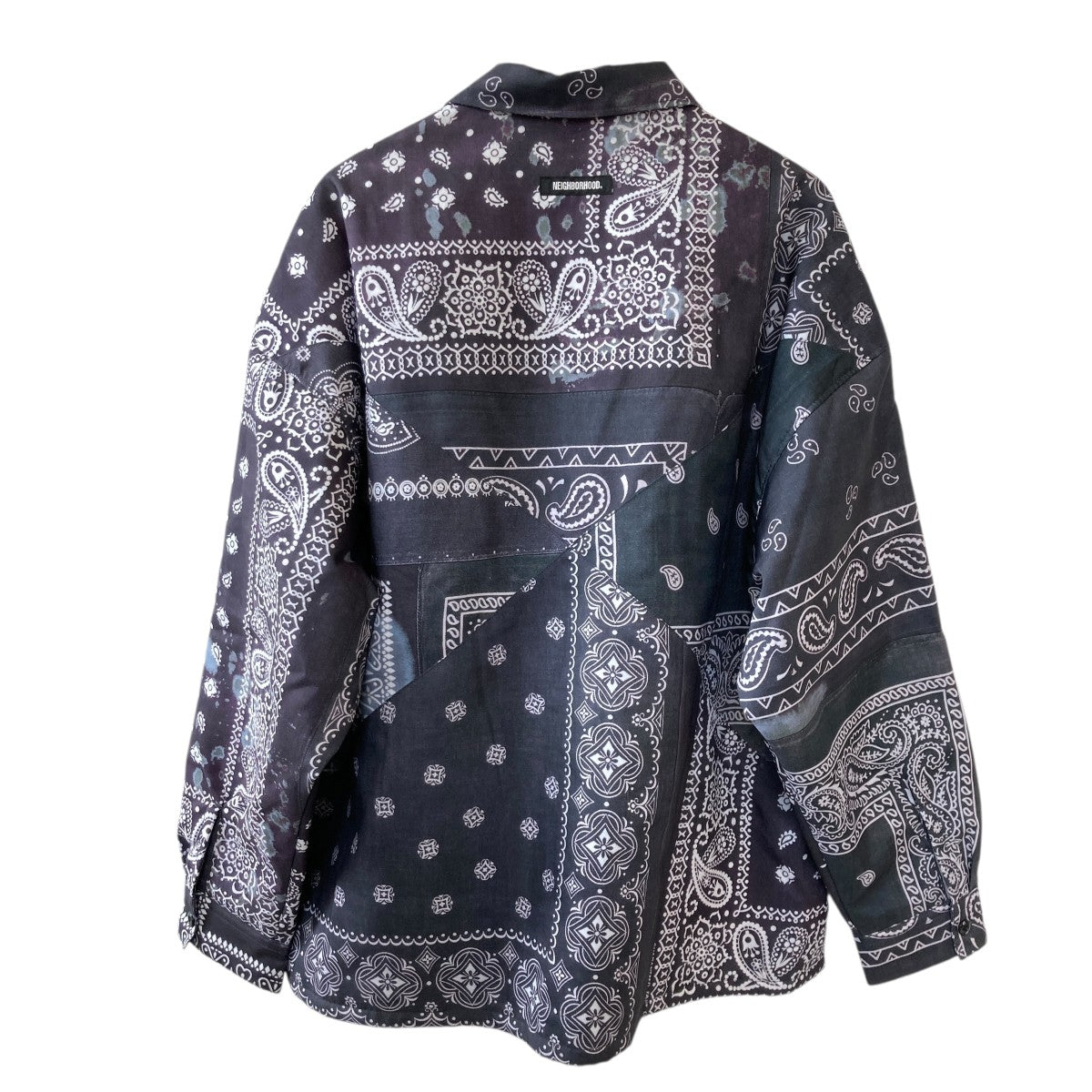 NEIGHBORHOOD(ネイバーフッド) BANDANA CHOPPED-1 E-SHIRT LS総柄