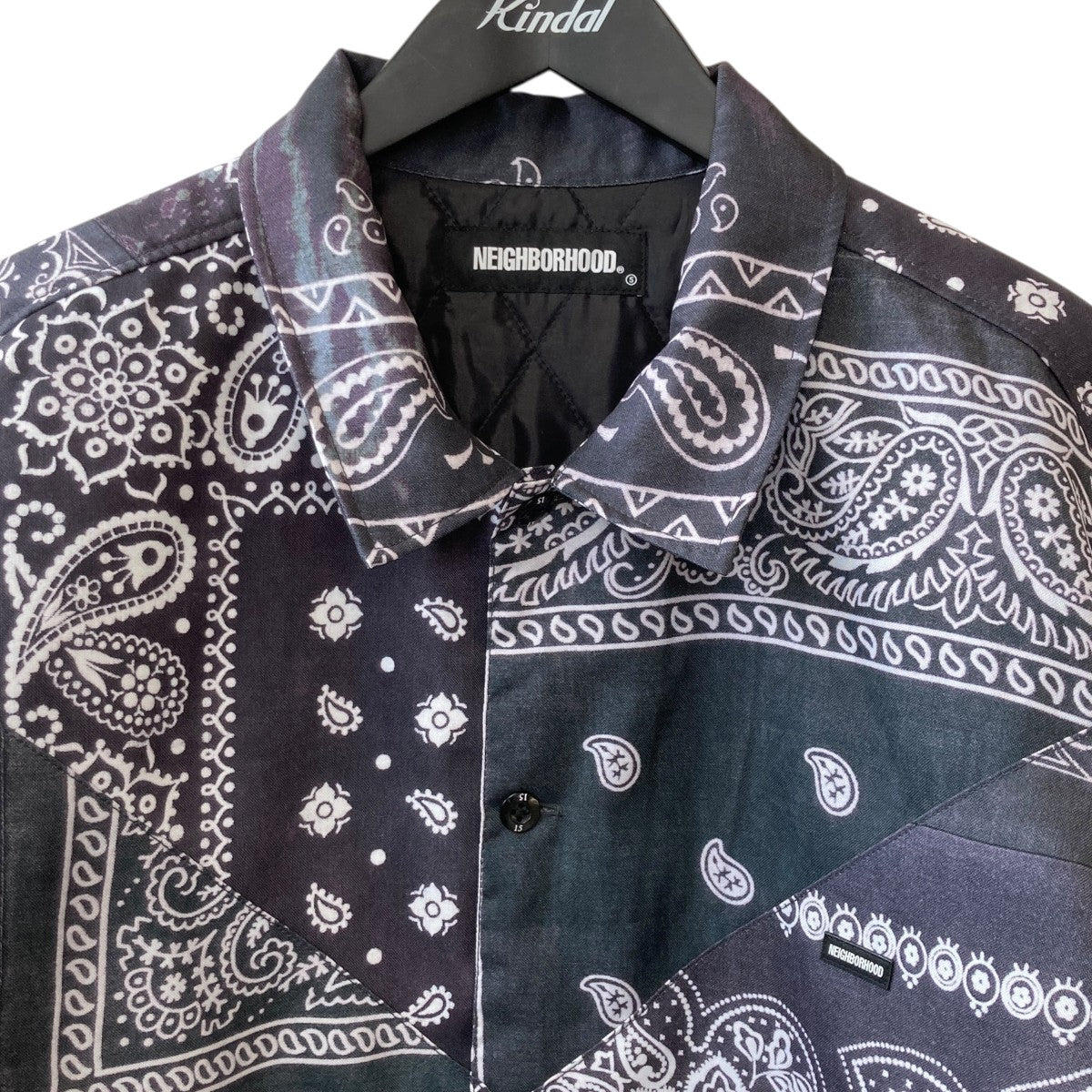 NEIGHBORHOOD(ネイバーフッド) BANDANA CHOPPED-1 E-SHIRT LS総柄