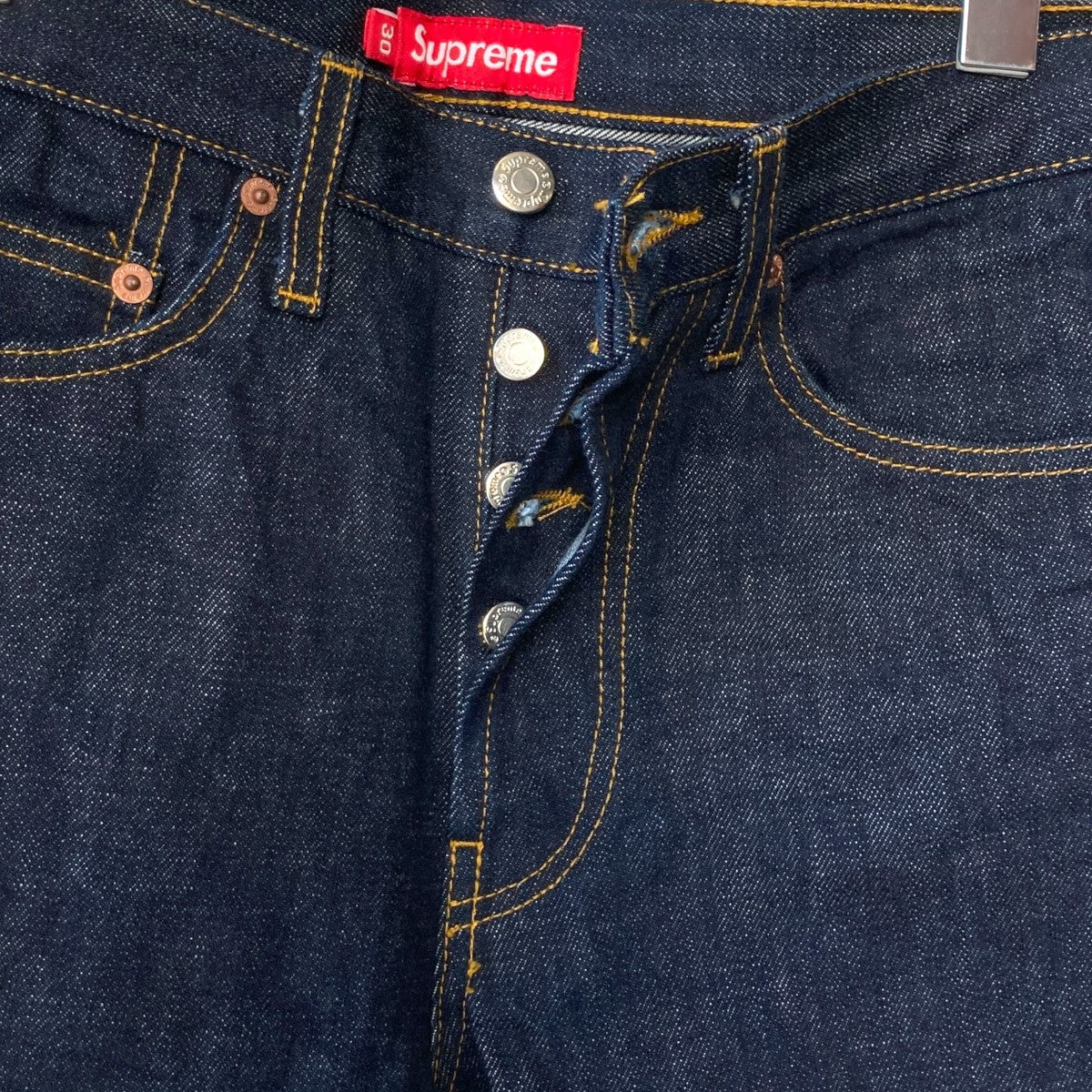 Supreme(シュプリーム) RIGID SLIMデニムパンツ インディゴ