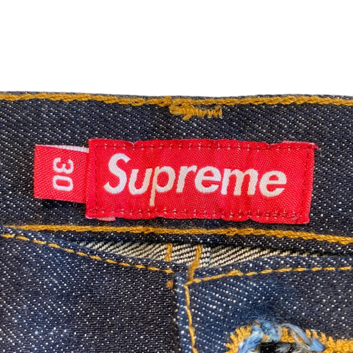 Supreme(シュプリーム) RIGID SLIMデニムパンツ インディゴ