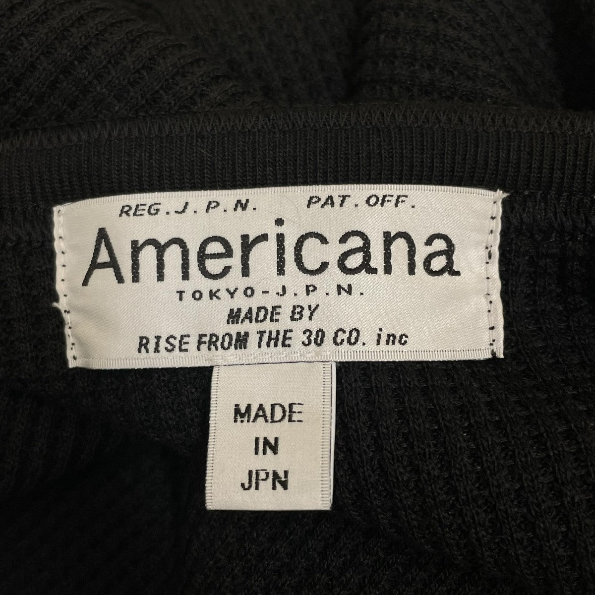 APSTUDIO Americana アメリカーナ　別注サーマルカーディガン AP STUDIO - AMERICANA 別注サーマルカーディガンの通販 by