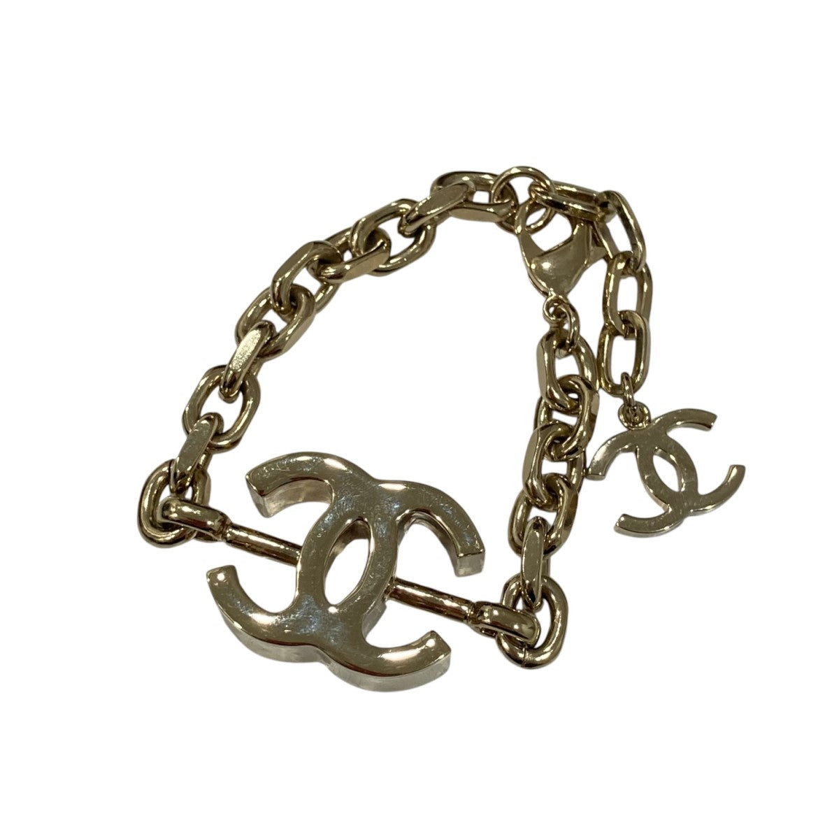 CHANEL(シャネル) ココマークラインストーンピアス B17/K