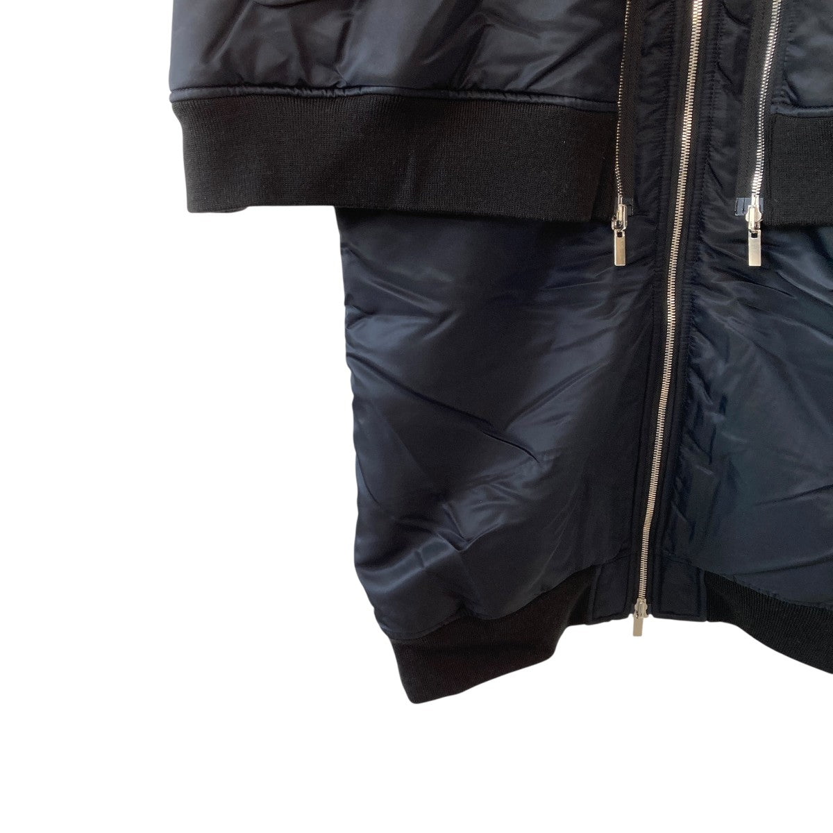ノワールケイニノミヤ　22-23AW ジップロングコート 24aw 2024 NULLUS ロング コート ブラック 系 サイズ1 - メルカリ