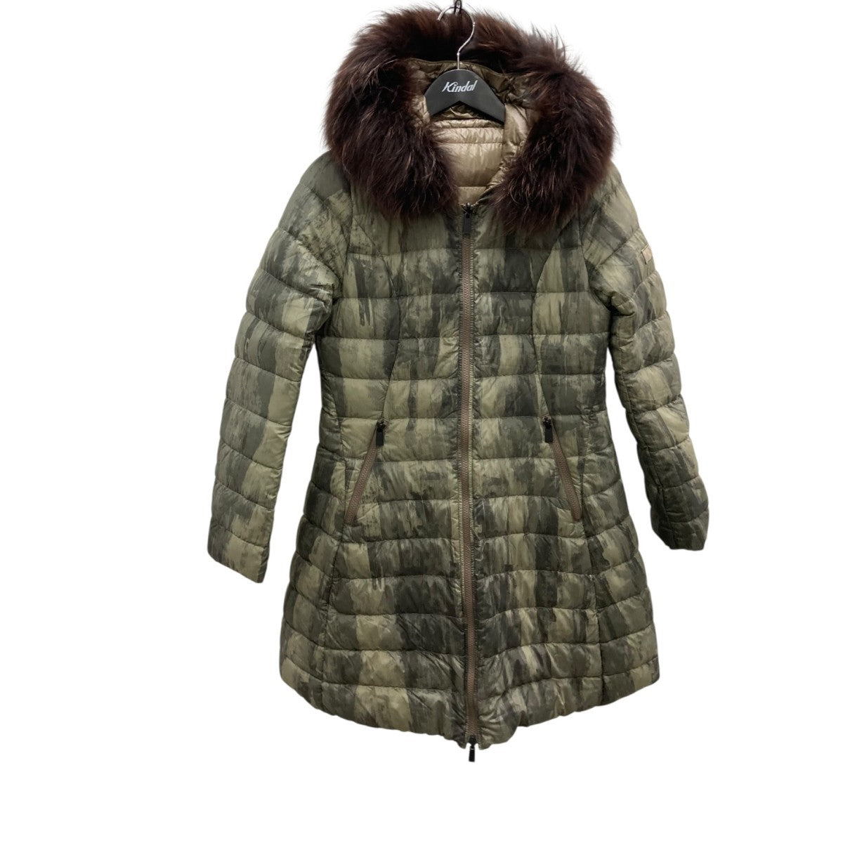 155 は　美品　タトラス　コサヴァ　ダウンジャケット　ラクーンファー TATRAS タトラス ダウンジャケット コサヴァ KOSAVA レディース