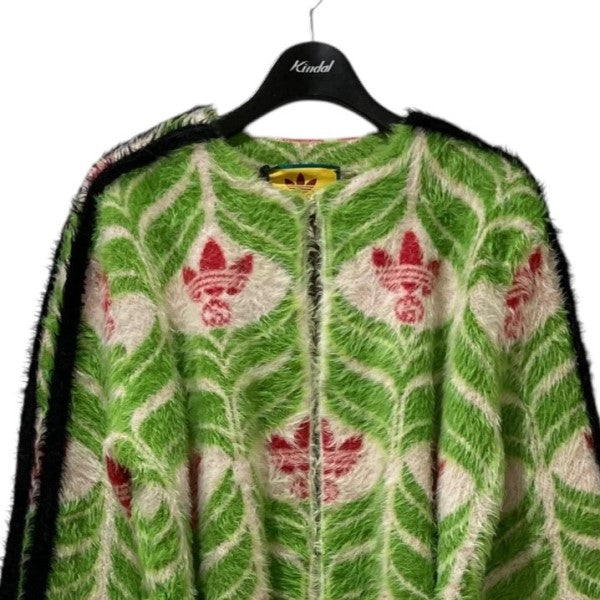 GUCCI×adidas GGトレフォイルカーディガン717694 717694 グリーン  