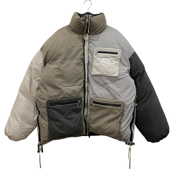 TANAKA(タナカ) NEW CLASSIC DOWN JACKETチェックリバーシブルダウン