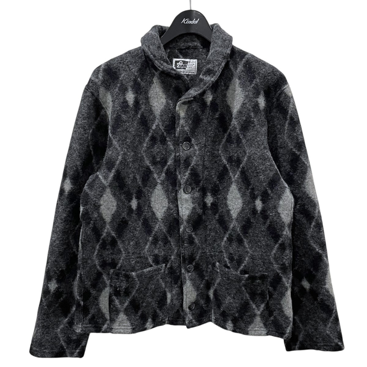 bed j.w. ford ジャガードブルゾンジャケット BED j.w. FORD - Inner blouson father pattern – Icegray – The