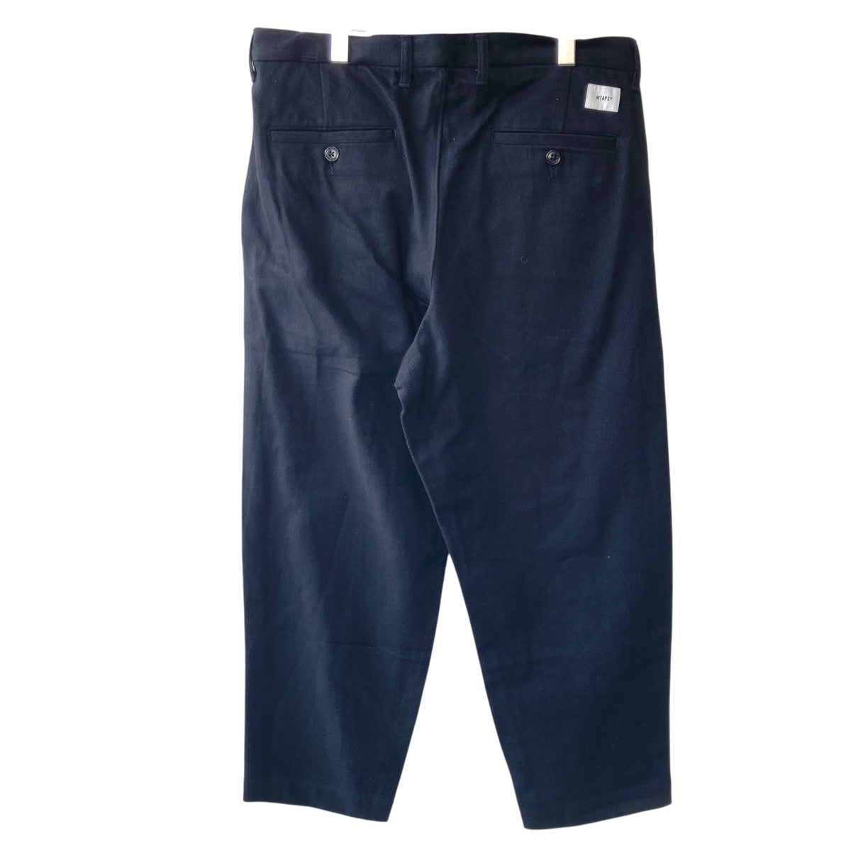 WTAPS TUCK 01 TROUSERS COTTON．FLANNELトラウザーズ パンツ212TQDT-PTM01 古着・中古-2枚目のアイテム画像