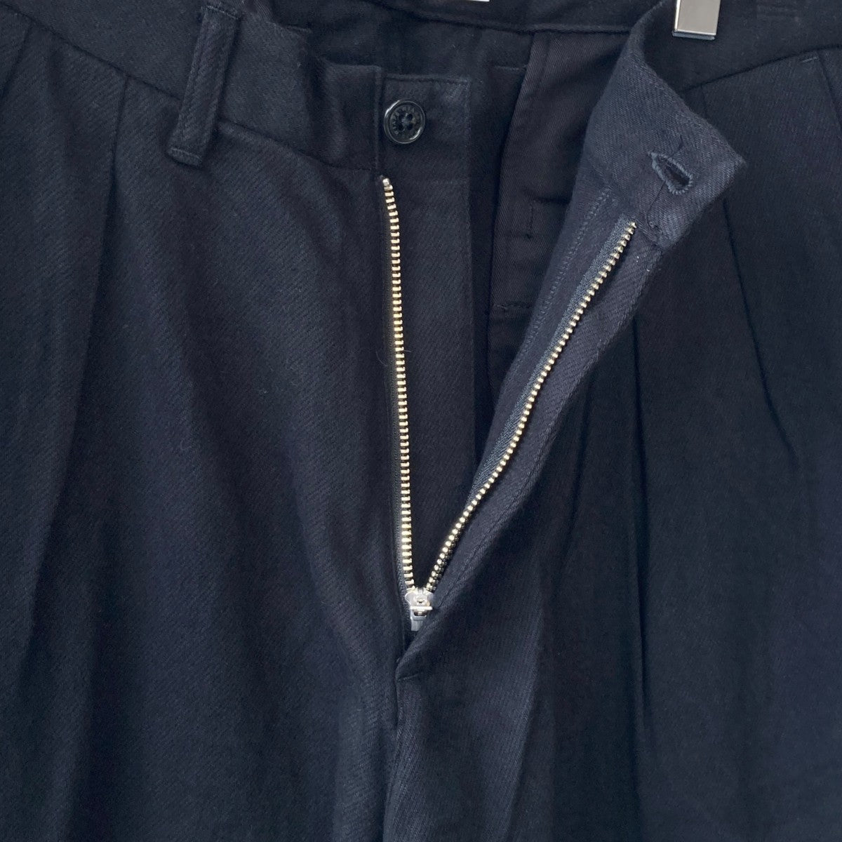 WTAPS TUCK 01 TROUSERS COTTON．FLANNELトラウザーズ パンツ212TQDT-PTM01 古着・中古-3枚目のアイテム画像