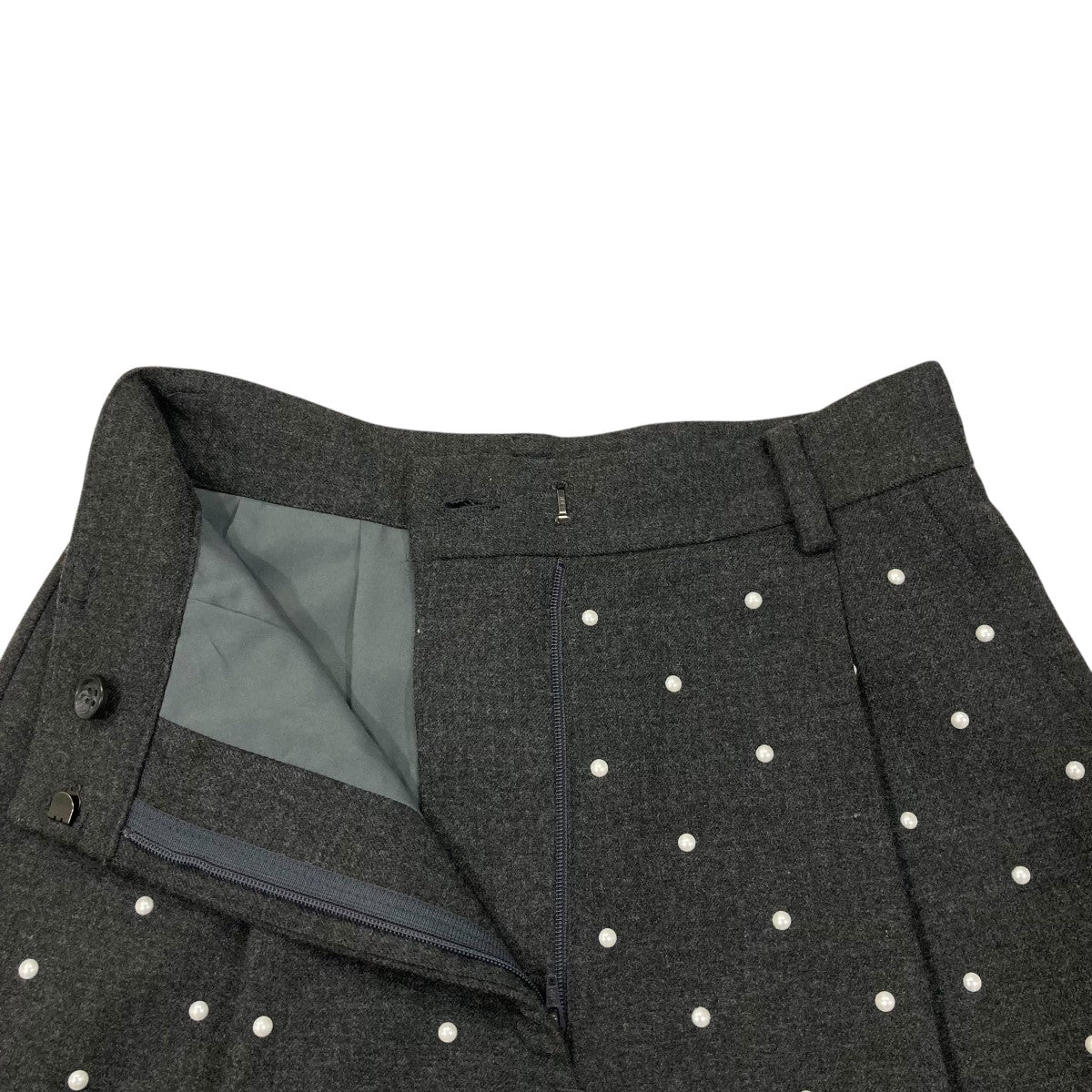 CLANE(クラネ) PEARL DOT PANTSパールドットスラックスパンツ17110