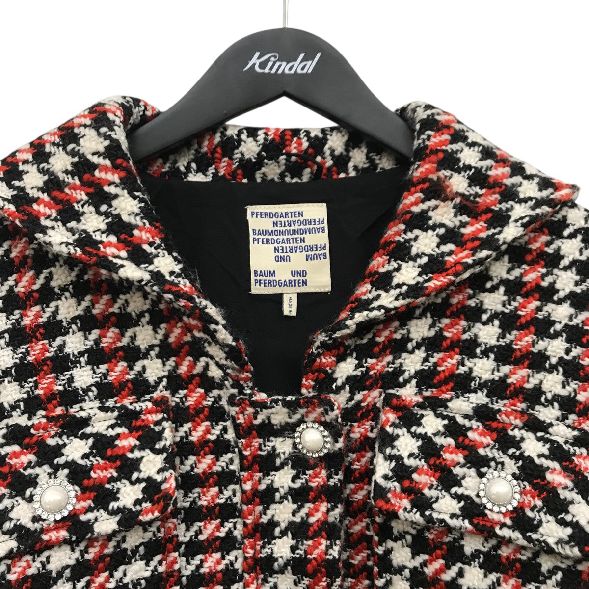 ツイードジャケット22530-AW22-SEp