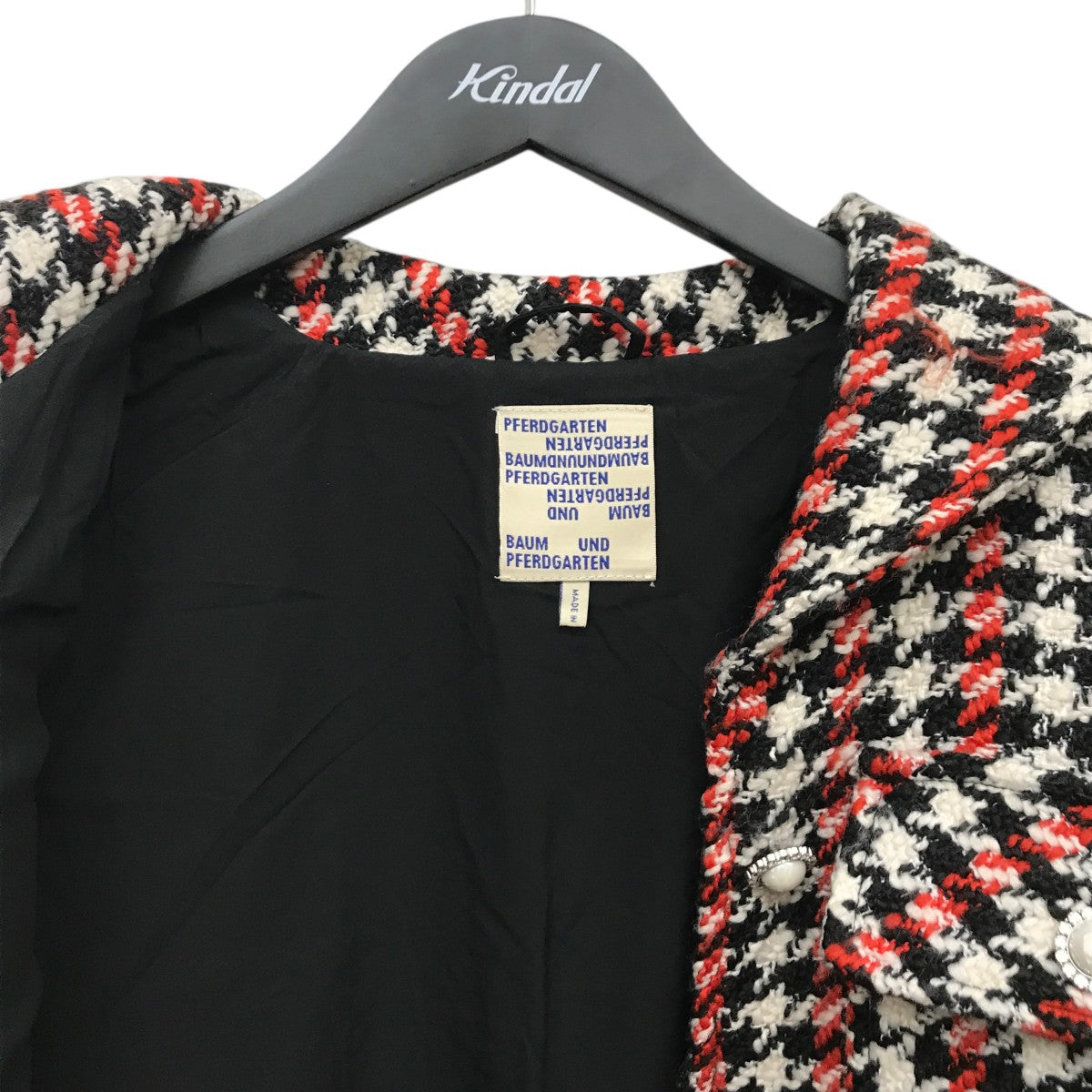 ツイードジャケット22530-AW22-SEp
