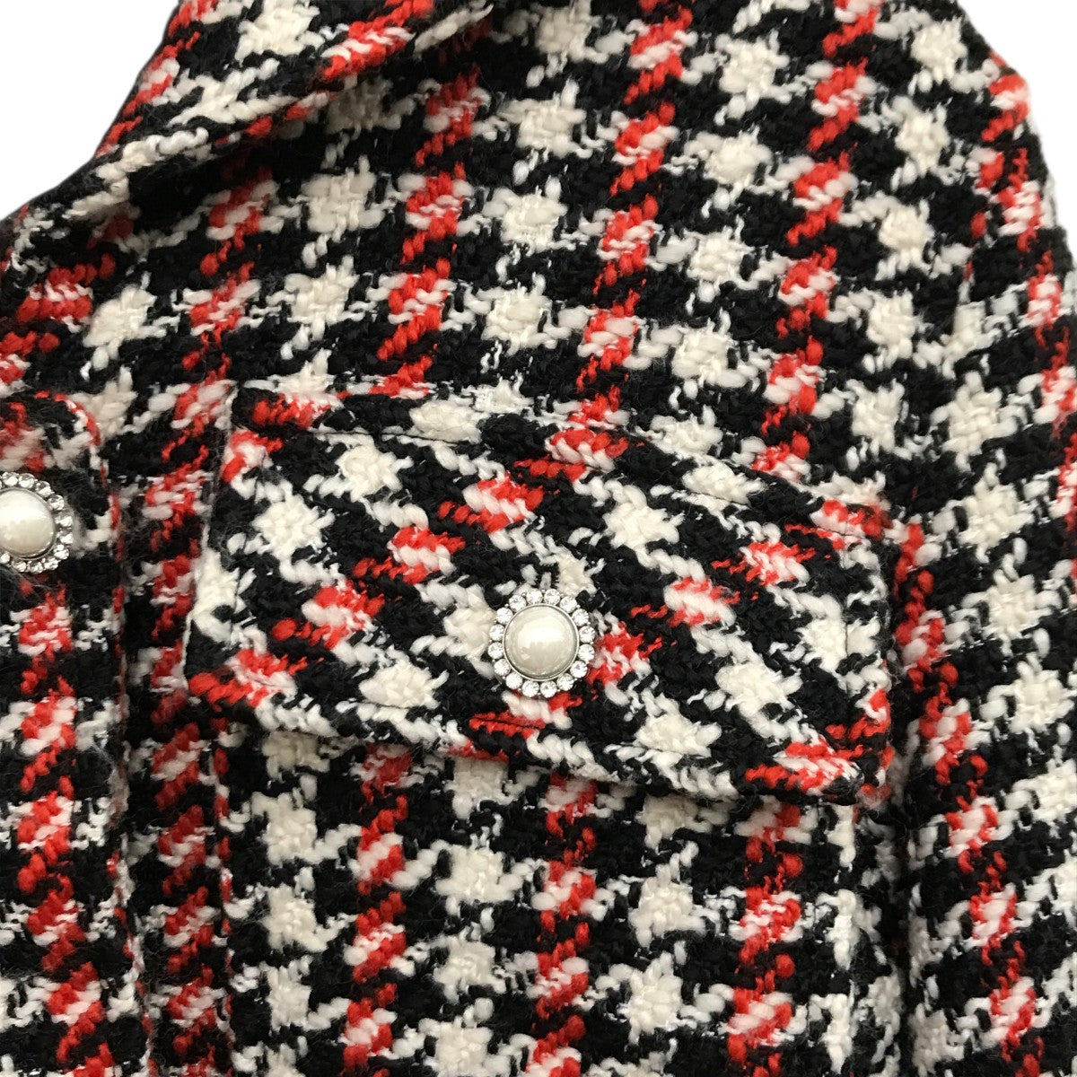 ツイードジャケット22530-AW22-SEp