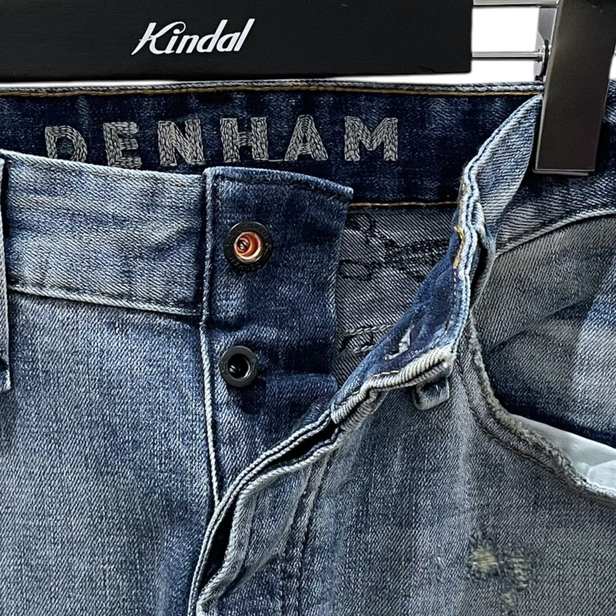 Denham(デンハム) 加工デニムパンツ SHANK K REGULAR CARROT FIT