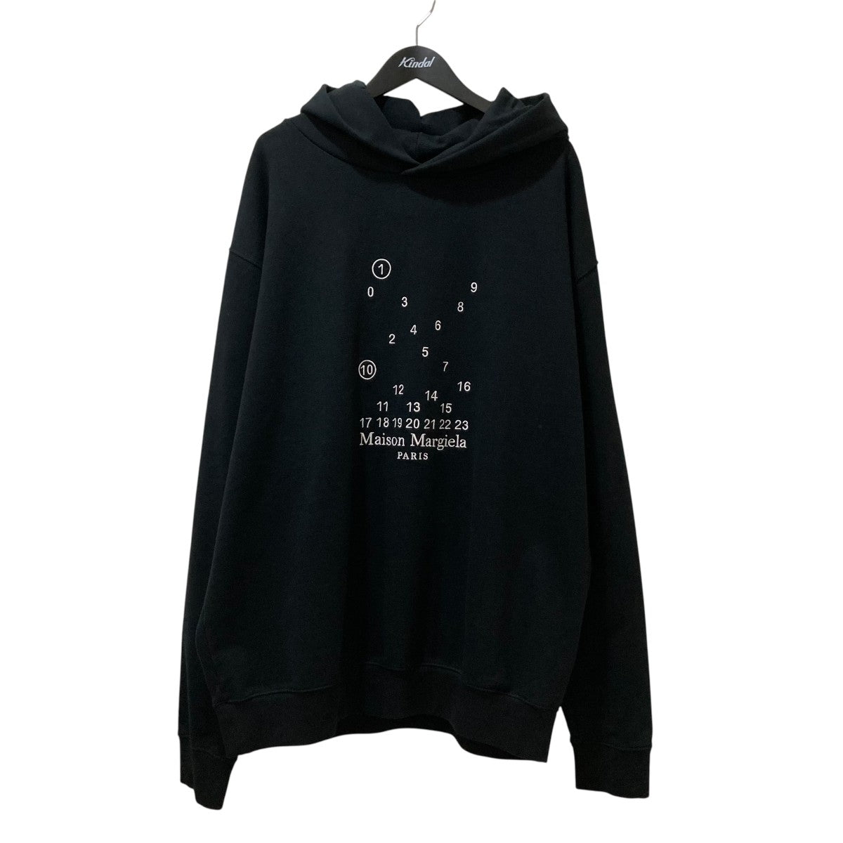 【Maison Margiela】コットンテリー&ワッフルニット フーディ Maison Margiela 】コットンテリー&ワッフルニット フーディ