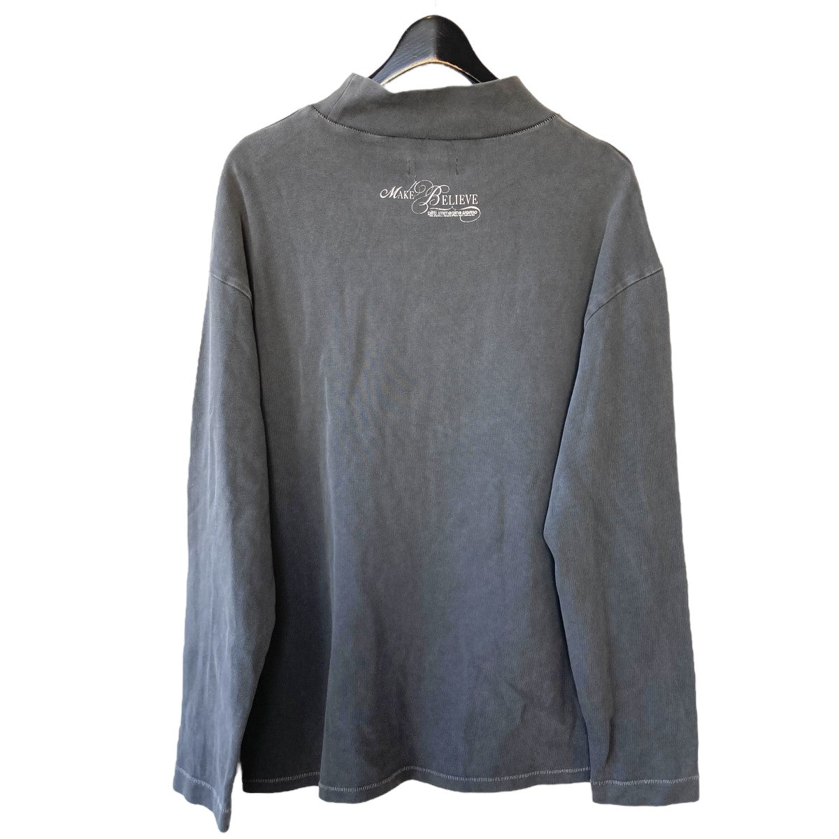 ERL UNISEX MAKE BELIEVE ERL LONGSLEEVEロゴ ロングスリーブTシャツERL08T010 古着・中古-2枚目のアイテム画像