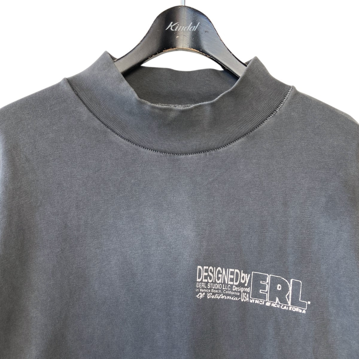 ERL UNISEX MAKE BELIEVE ERL LONGSLEEVEロゴ ロングスリーブTシャツERL08T010 古着・中古-3枚目のアイテム画像