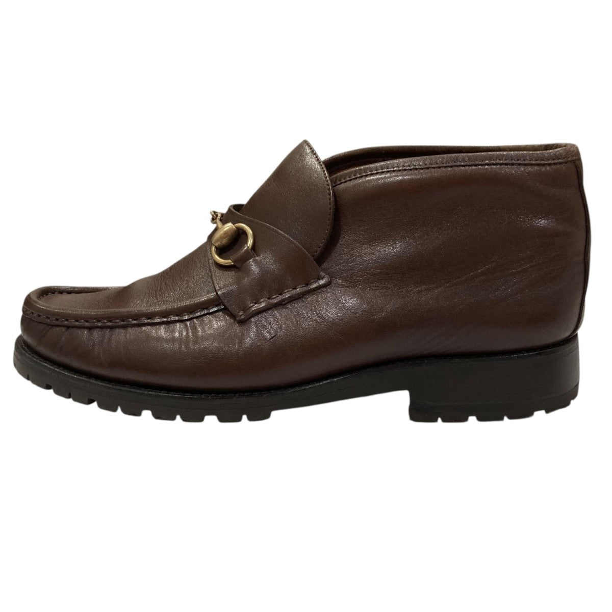 gucci ホースビットチャッカブーツ 0067 114 GUCCI(グッチ) / ホースビットチャッカブーツ/41/BLK/スウェード