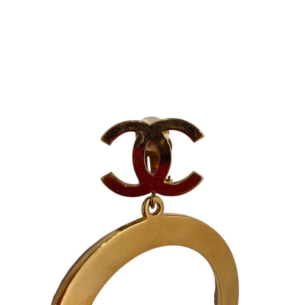 CHANEL ココマーク SWAING HOOP フープイヤリング 古着・中古-5枚目のアイテム画像