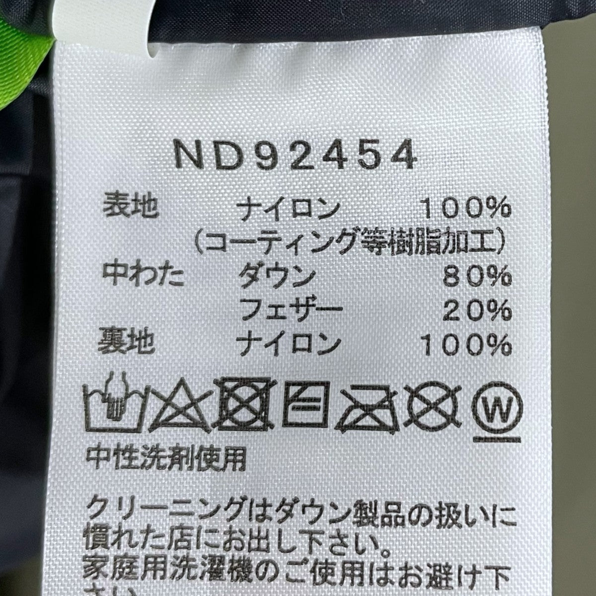 マウンテンダウンジャケット Mountain Down Jacket ND92454