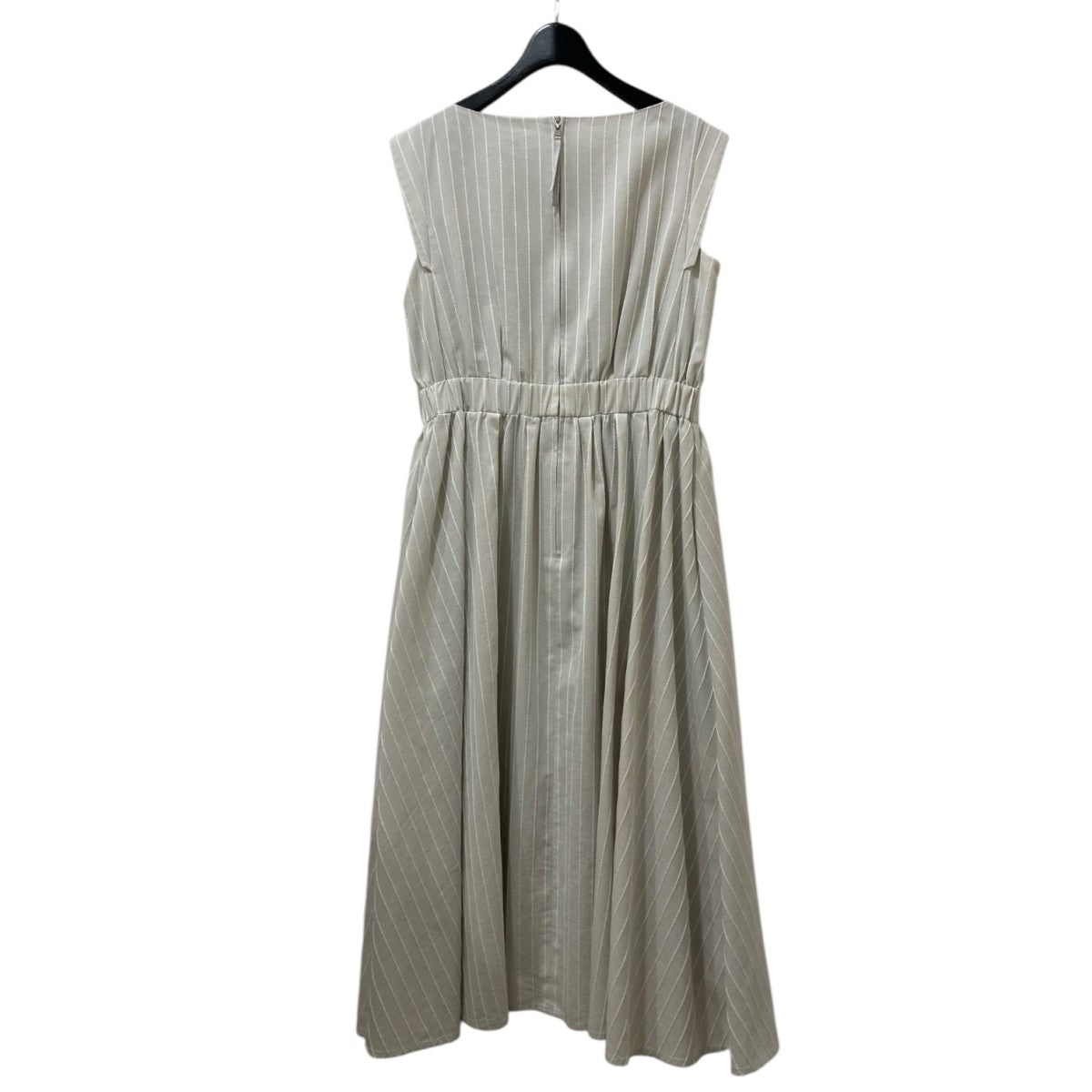 美品 フォクシー フレアワンピース シルク混 裏地チュール 40/M 春夏  