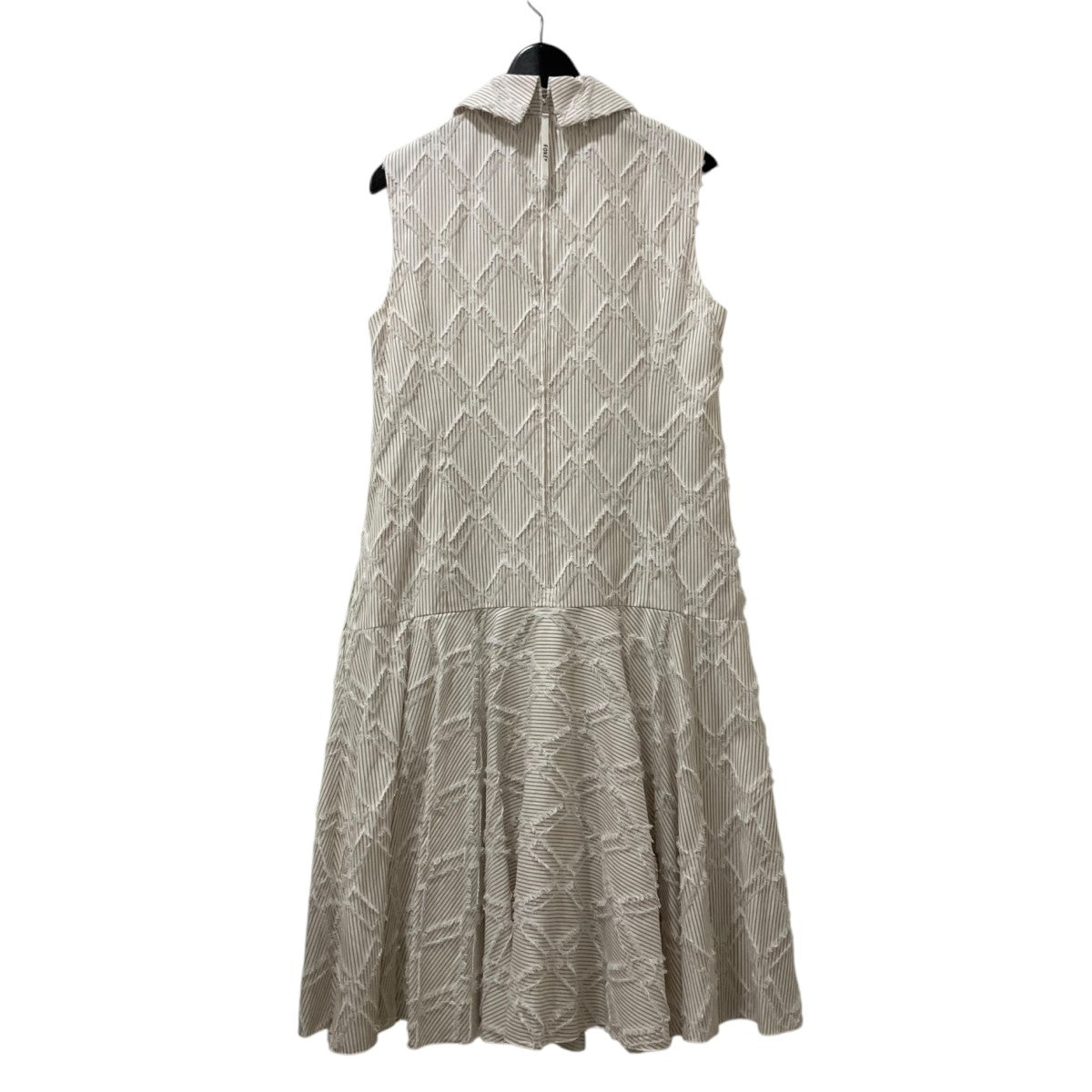 Libre Dressストライプノースリーブワンピース42778